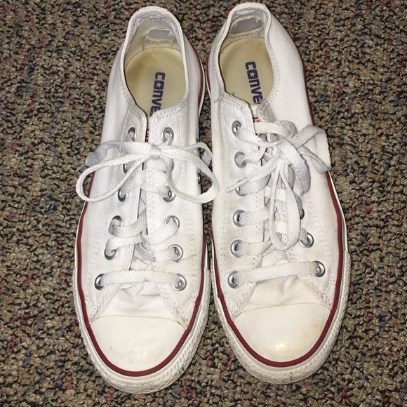 Converse Shoes - White Low Top Converse